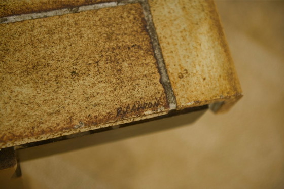 Image 1 of Ceramic coffee table by Roger Capron, Herbier model, 1960s