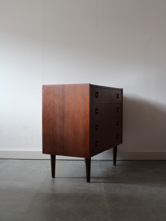 Image 1 of Vintage Deense ladekast in teak