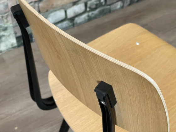 HAY Result Zwart/Eiken - MEER OP VOORRAAD – Eetkamerstoelen, Metal, Wood, Vintage (photo 13 of 13)