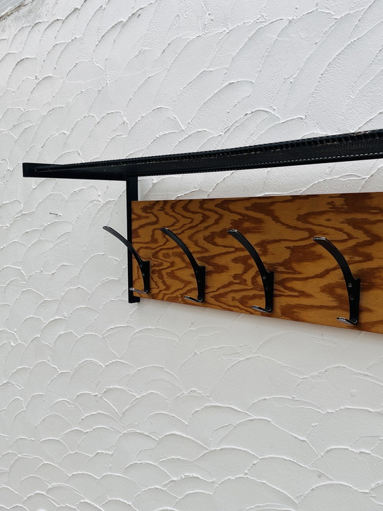 Image 1 of Porte-manteau et chapeau vintage 