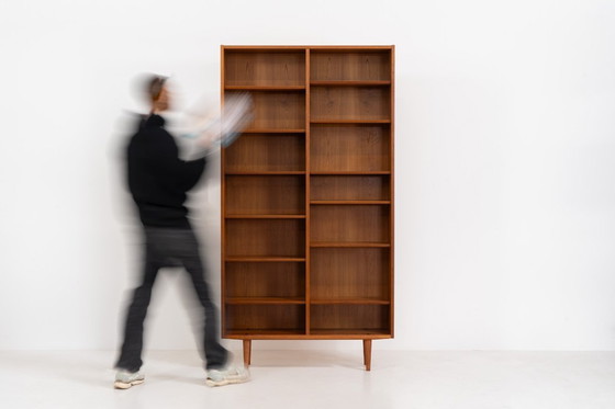 Image 1 of Librería de mediados de siglo de Poul Hundevad (Dinamarca, años 60).