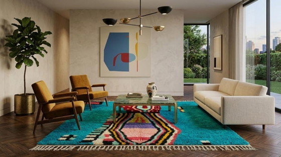 Image 1 of Tappeto berbero marocchino, decorato, 200 cm x 300 cm