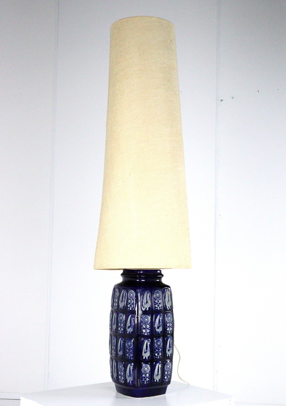 Image 1 of West Germany Ceramic Floor Lamp 942-45 Vintage