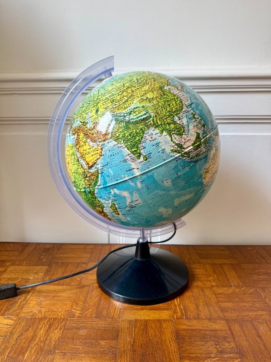 Image 1 of 1980s Globe, Technodidattica, Printed in Italy