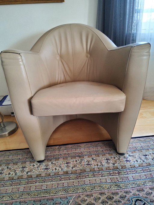 2 Leolux Carabita fauteuils.