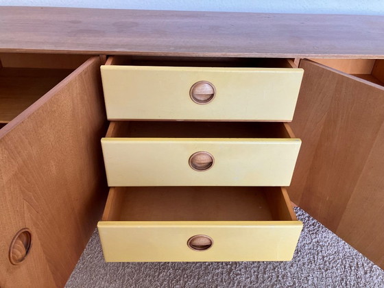 Image 1 of Vintage Fristho Franeker Sideboard (Modulus) with Brass Details – 1950s