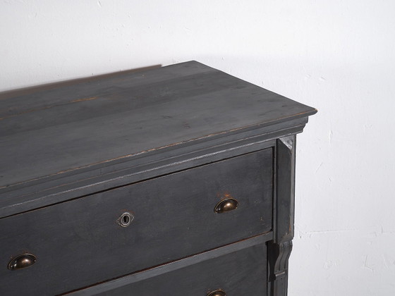 Commode grise antique (c.1920) #26 (photo 23 of 40)