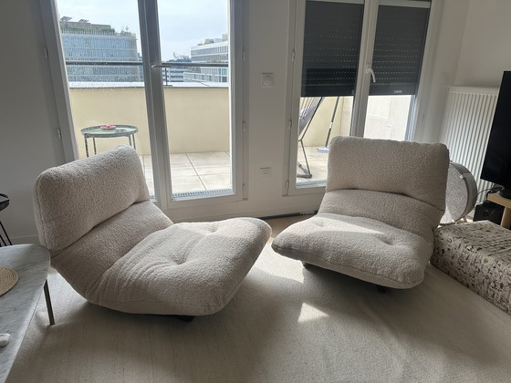 Ligne Roset Marsala Fauteuil – Plexiglass, Textile (photo 2 of 5)