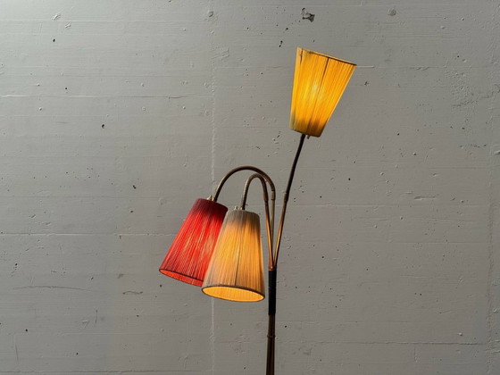 Image 1 of Lampada da terra di metà secolo con collo d'oca, anni '60
