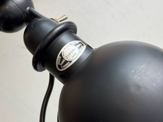 Image 1 of Three-arm clamp lamp by Jean-Louis Domecq for Jieldé, 1950s design