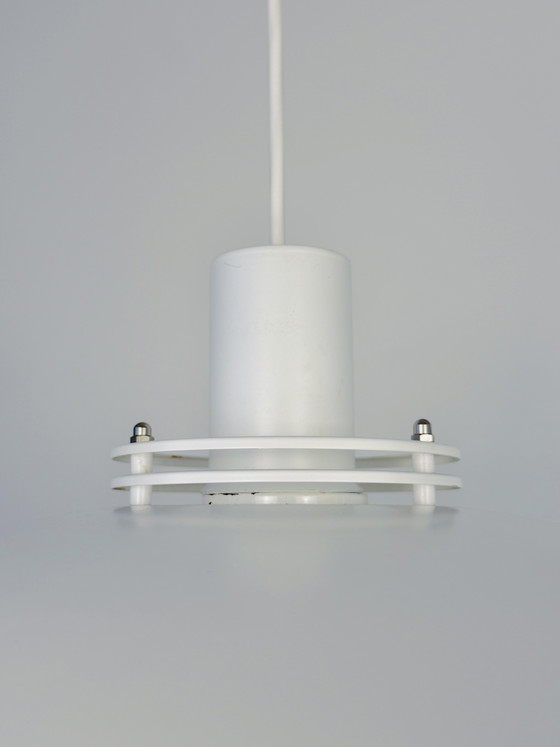 Lampe bol scandinave vintage de Form Light, Danemark, années 1970 – Suspensions, Metal (photo 4 of 12)