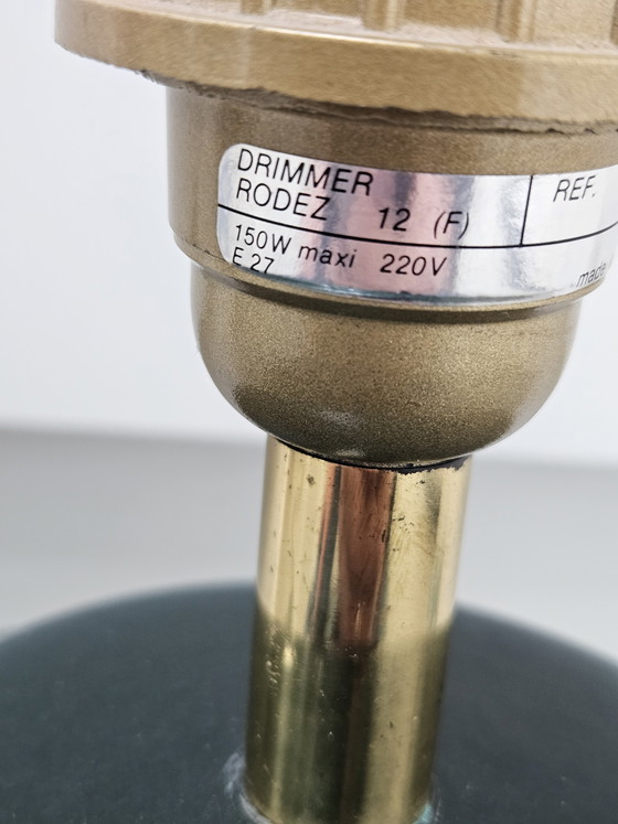 Image 1 of Porzellan-Tischlampe im Art-déco-Stil von Louis Drimmer
