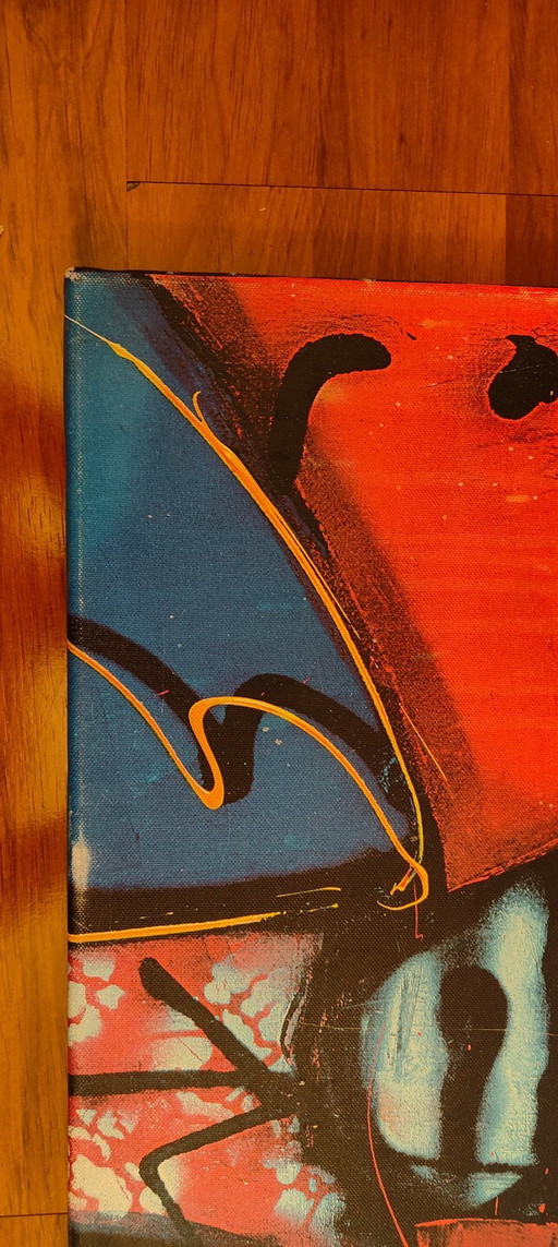 Herman Brood "Zelf portret" Replica van bestsellersbv.nl