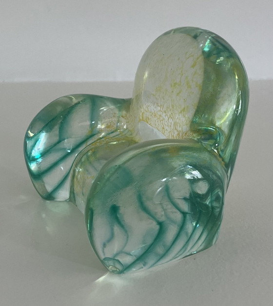 Image 1 of Kosta Boda, fauteuil miniature Bon Bon / Kjell Engman