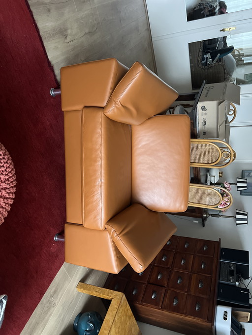 Fauteuil en cuir Skalma