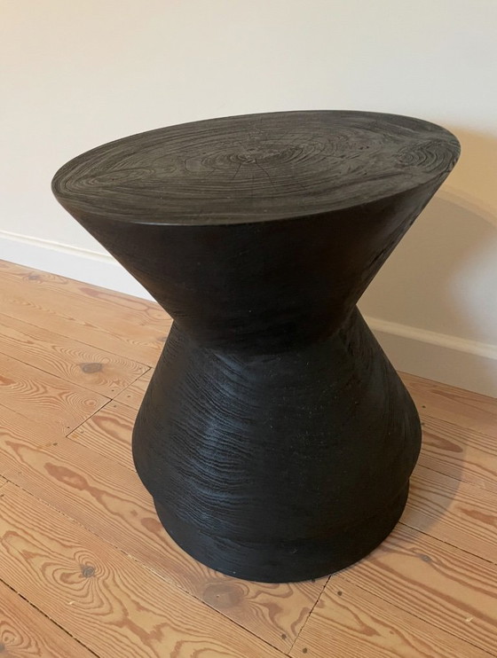 Image 1 of Massief teak side table  