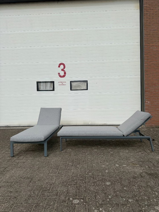 Image 1 of 2x Lettino Gandia Blasco (giardino/serre)