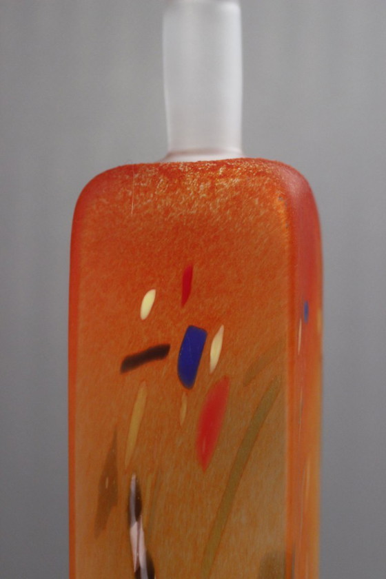 Image 1 of Bertil Vallien Atelier & Kosta Boda - "Satellite" series bottle, Sweden 1992