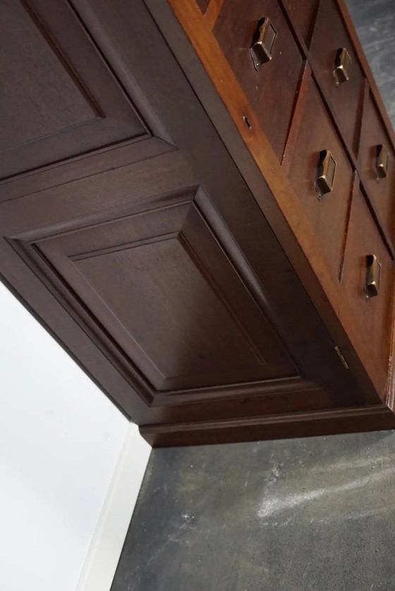 Image 1 of Mobiletto/cassettiera olandese in mogano, anni '30