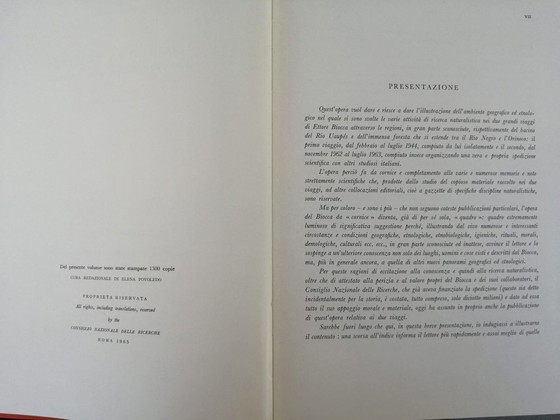 Image 1 of JOURNEY AMONG THE INDIANS. 4VV Ethnography of the Amazon E. Biocca 1965 CNR Edition of 1500 copies