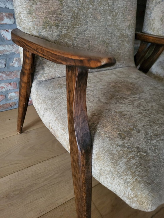 Image 1 of Vintage set fauteuils of armchairs, Scandinavische stijl, jaren 60