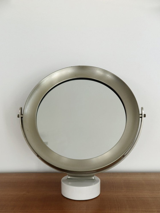 Miroir de table de Sergio Mazza pour Artemide, Italie, années 60 – Marbre, Italian Design (photo 2 of 11)