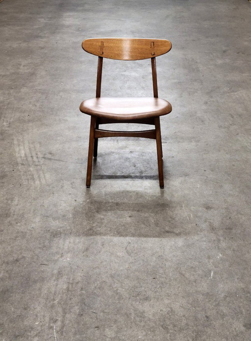 Sedia Hans J. Wegner CH30 in rovere, Carl Hansen & Søn – eetkamerstoelen, Wood, Vintage