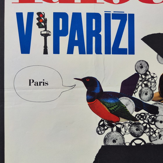 Image 1 of L'Idiot à Paris / Affiche vintage