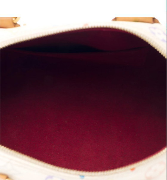 Image 1 of Sac LOUIS VUITTON Speedy en Toile Blanc - 103457