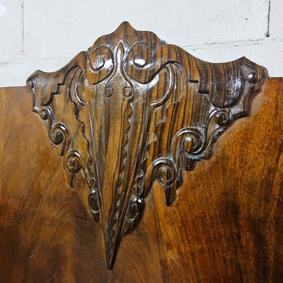 Image 1 of Buffet style Amsterdam School (J.Th Drilling Jr), meuble Art déco (Pays-Bas), boiseries en palissandre