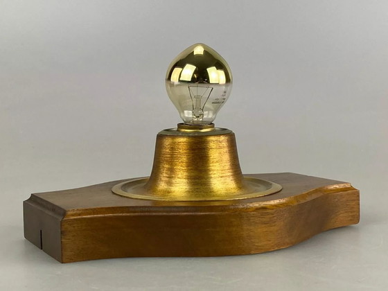 Image 1 of Aplique de pared años 60 y 70, lámpara de pared, lámpara de pared, lámpara de pared de latón, diseño años 60 y 70