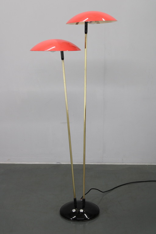 1970s Rare Midcentury Floor Lamp Drukov, Czechoslovakia