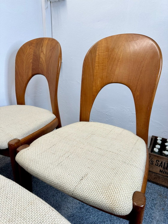 Sedie da pranzo in teak Danish Design Modello Ole / Morten N. Koefoed Hornslet, Koefoeds Hornslet Møbelfabrik (foto 8 di 15)