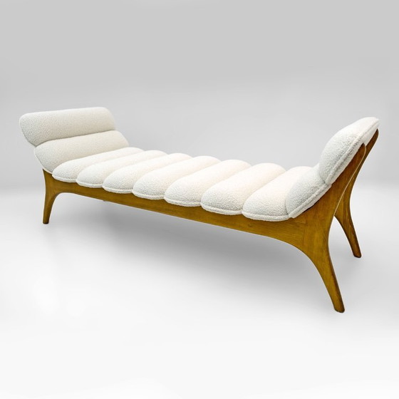 Image 1 of Chaise longue Adrian Pearsall in noce stile Mid-Century Modern di Craft Associates