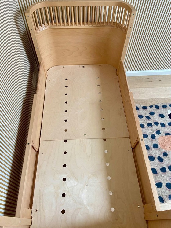 Image 1 of Sebra baby & junior meegroeibed wooden edition