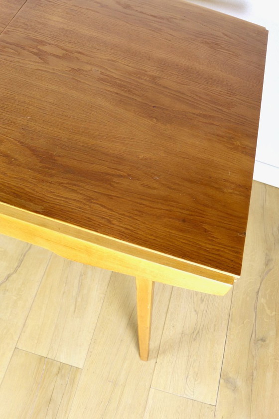 Image 1 of Extendable wooden table designed by Jiri Jiroutek