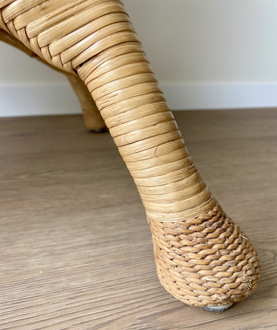 Image 1 of Oerdegelijke rotan fauteuil 
