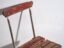 Antique red garden folding chairs (c.1920). Set of 4 pieces – Garden chairs, Wood, Iron (photo 21 of 40)