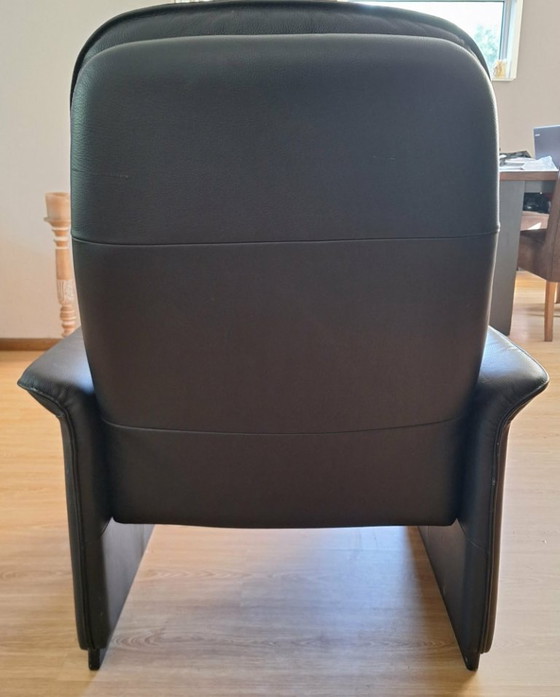 Poltrona relax design originale De Sede DS-50, Pelle nera – Poltrone, Leather (photo 2 of 5)