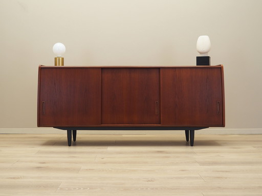 Buffet en teck, Design danois, 1970S, Production : Danemark