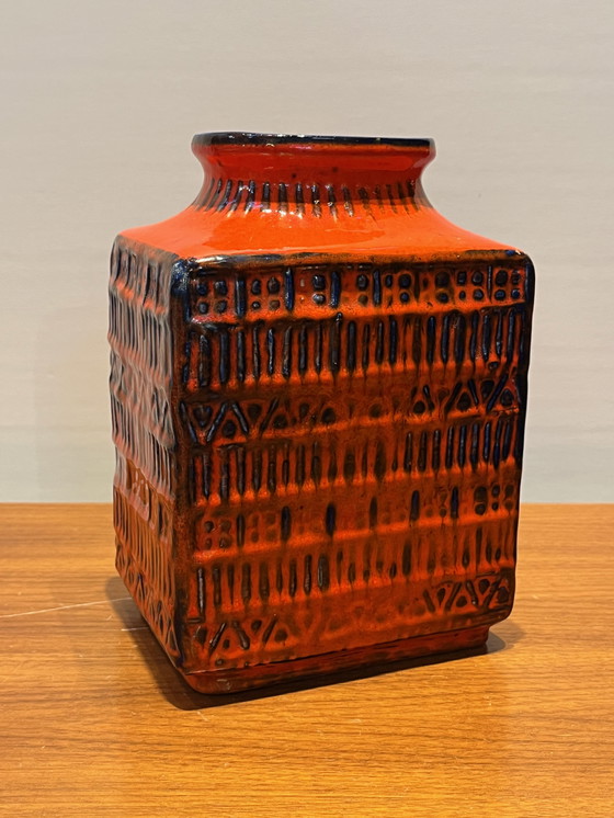 Image 1 of Model 71-20 Vase By Bodo Mans For Bay Keramik, Germany, 1960S