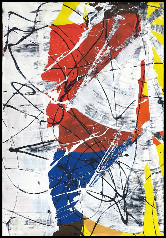 Jürgen Angeler - Rode Bloem - XXL – Schilderijen & Tekeningen, Canvas (photo 20 of 20)