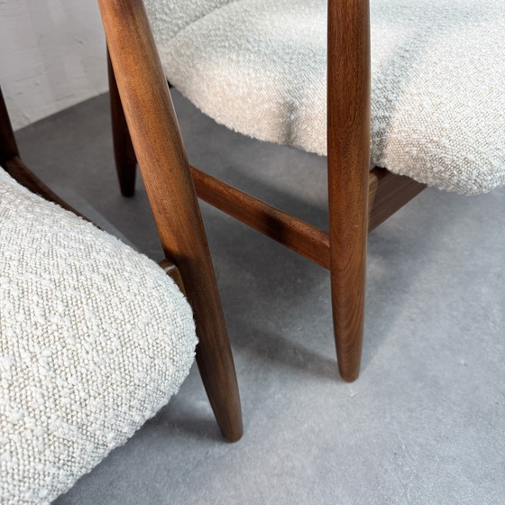 Image 1 of Louis van Teeffelen Juego de Sillones Bouclé Retapizados