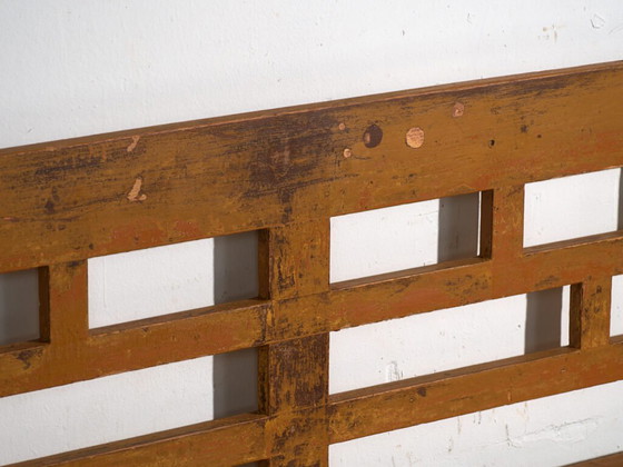 Antique painted storage bench in pine wood – Central Europe, circa 1920 – Benches (photo 40 of 40)