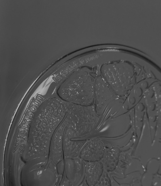 Image 1 of 6 small octagonal glass plates Felix Potin La Parisienne