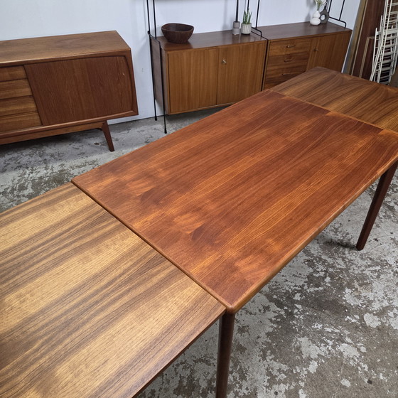 Image 1 of Henning Kjaernulf, Vejle vintage 1960s extendable table