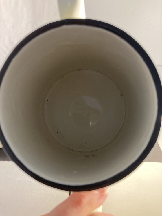 Image 1 of Vintage emaille koffiepot uit de jaren 70