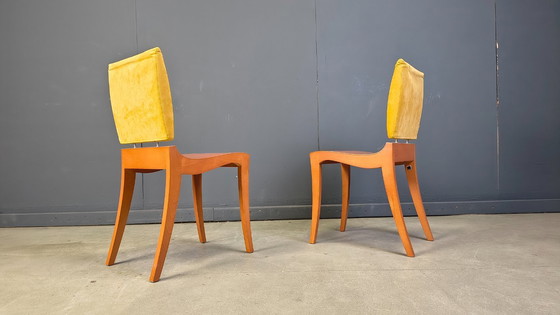 Image 1 of Set aus 6 Finn-Esszimmerstühlen von Ligne Roset, 1990er Jahre