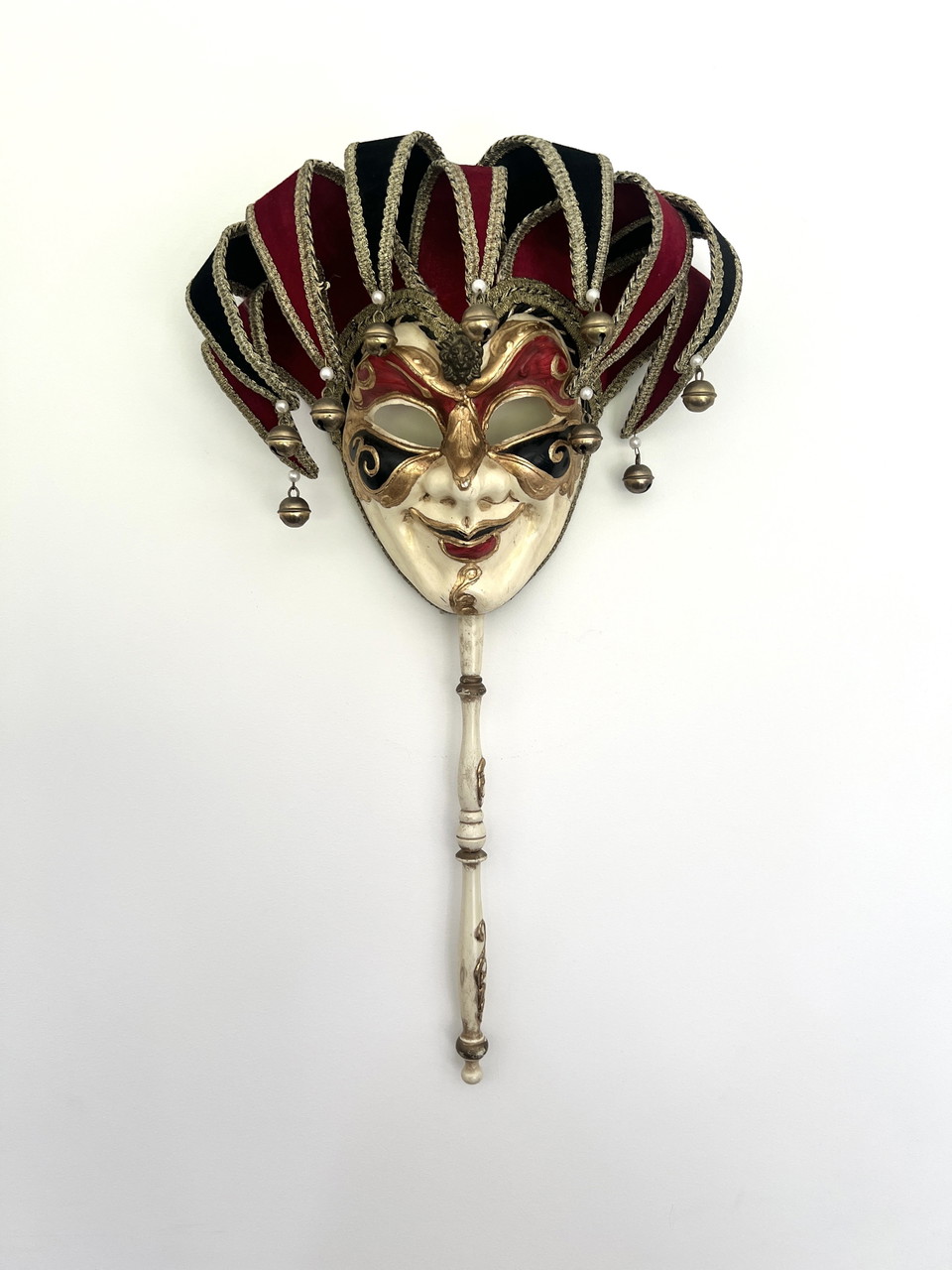 Masque de bouffon du carnaval de Venise