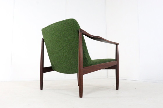 Image 1 of Hartmut Lohmeyer voor Wilkahn fauteuil vintage gestoffeerd